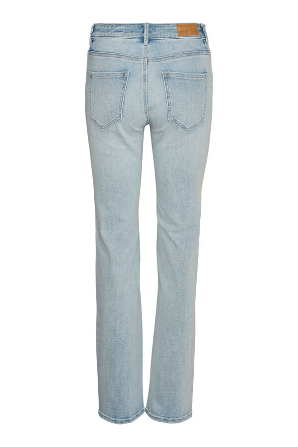 Vero Moda Jeans retas de cintura subida Azul