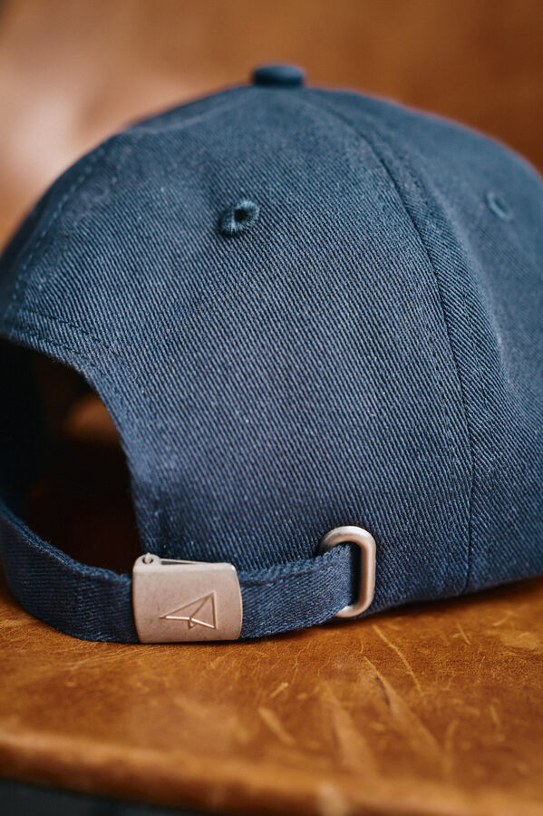 OOTO Boné com viseira de têxtil Azul