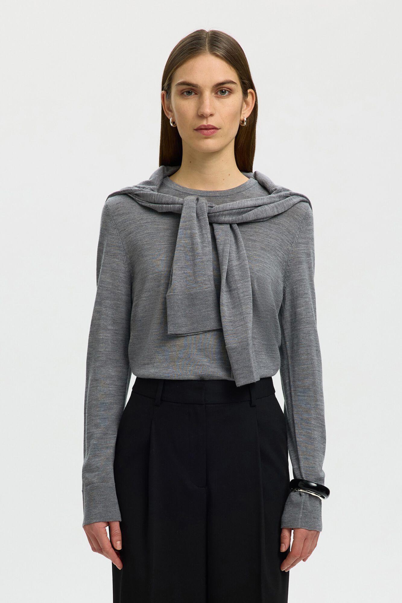 Selected Camisola 100% l&atilde; merino