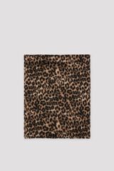Cortefiel Leopard print scarf Printed brown