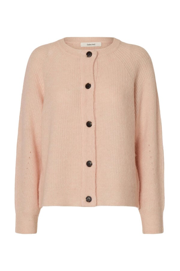 Selected Casaco de malha em lã e alpaca Subiu