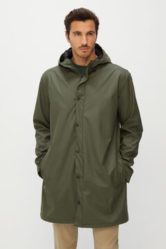 Cortefiel Men's raincoat Pistachio green