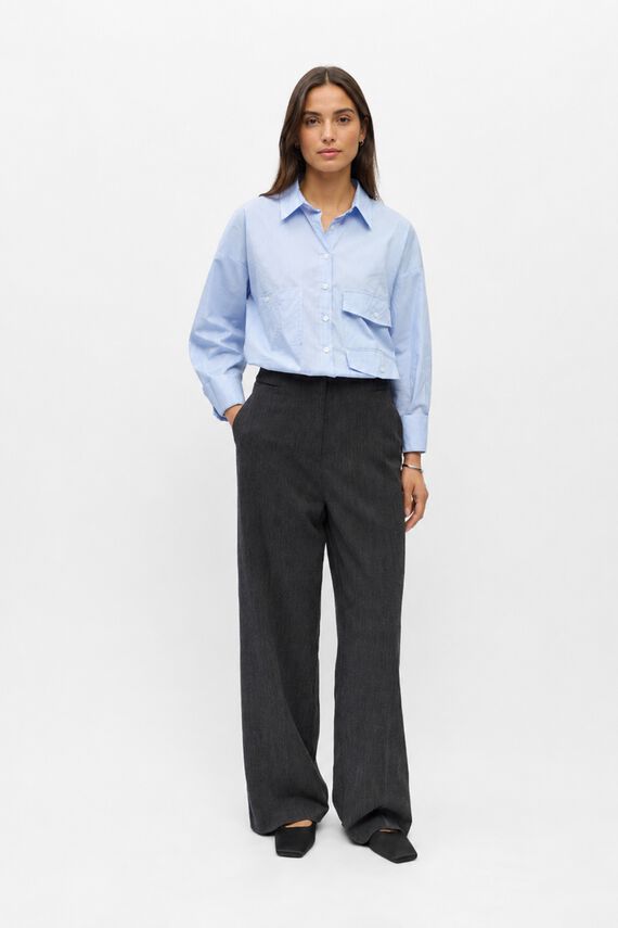 Pantalón de vestir pernera ancha