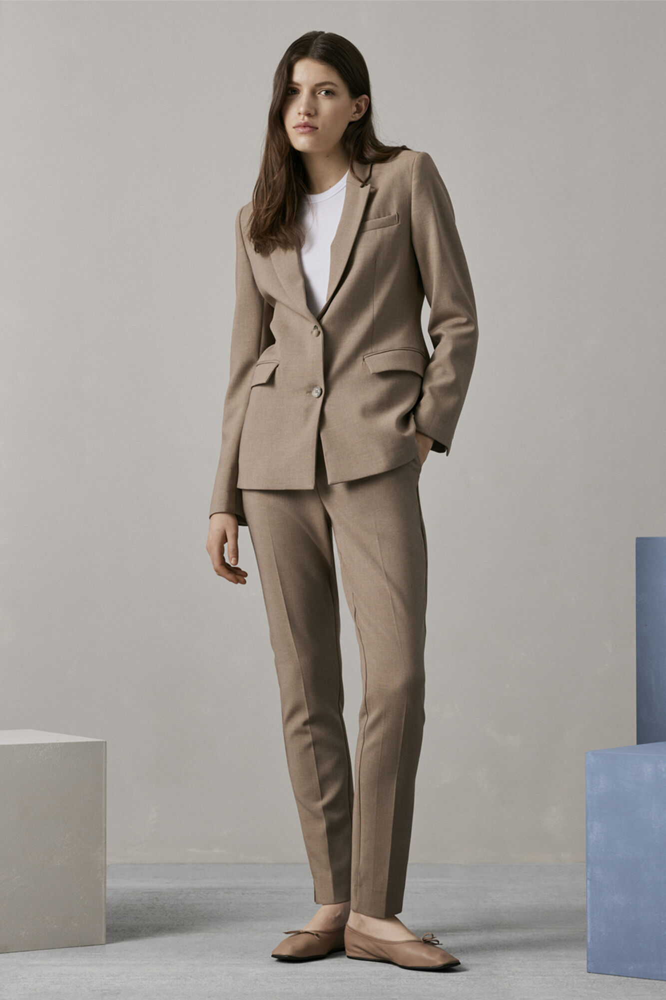 Fitted suit outlet jacket womens