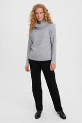 Vero Moda Camisola de malha Cinzento