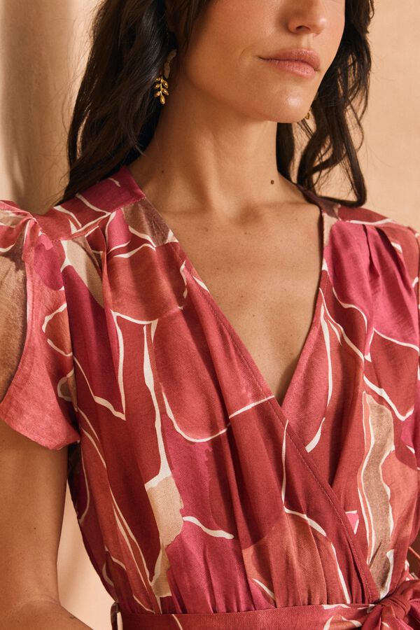 Pol&iacute;n Et Moi Vestido comprido Cheryl Subiu