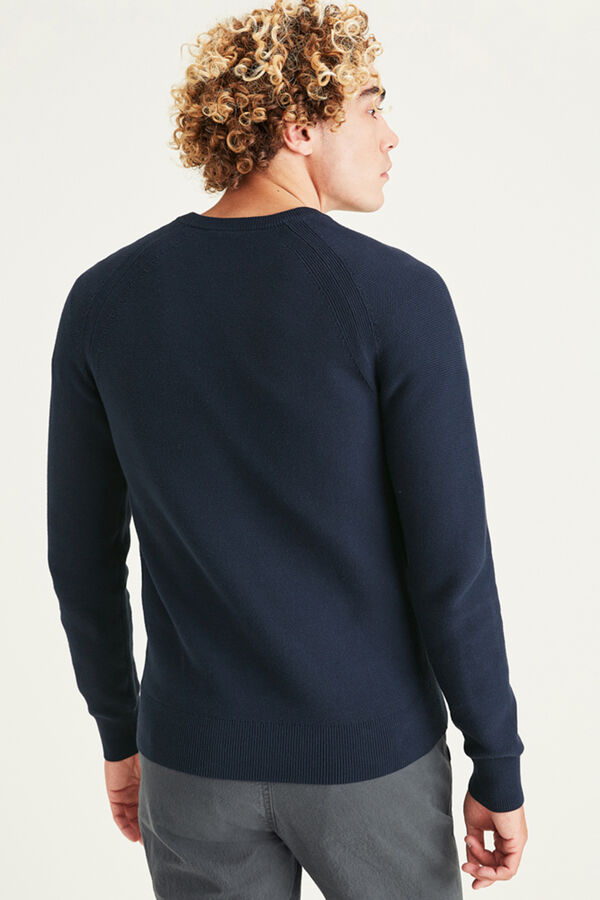 Dockers Camisola cl&aacute;ssica Azul