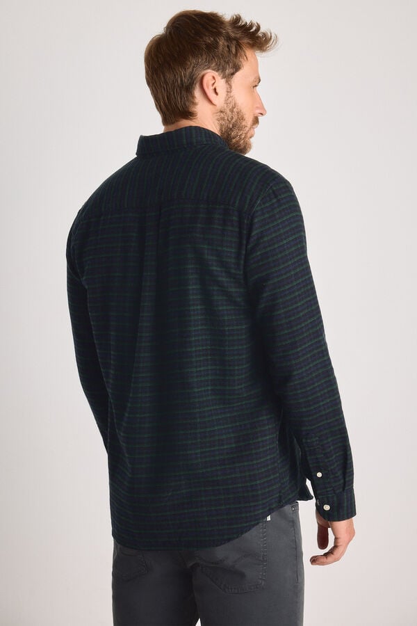 Jack & Jones 100% cotton regular shirt Turquoise