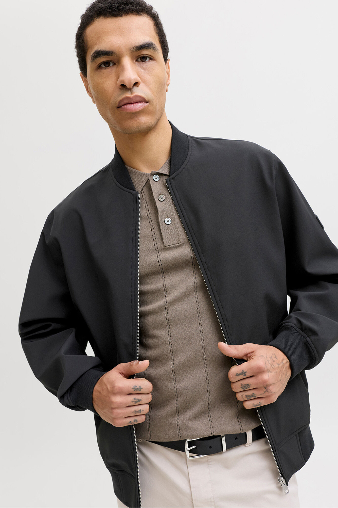 Jack & Jones Blus&atilde;o bomber b&aacute;sico