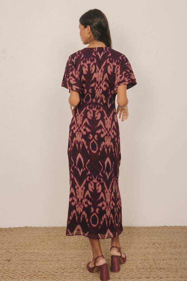 Cherubina Vestido Danna Roxo