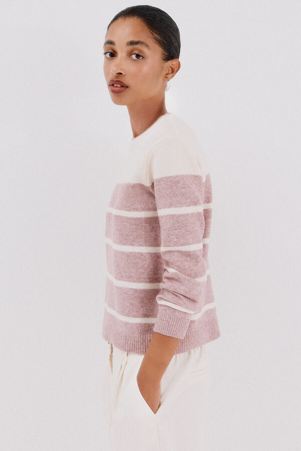 Cortefiel Soft feel jumper Pink
