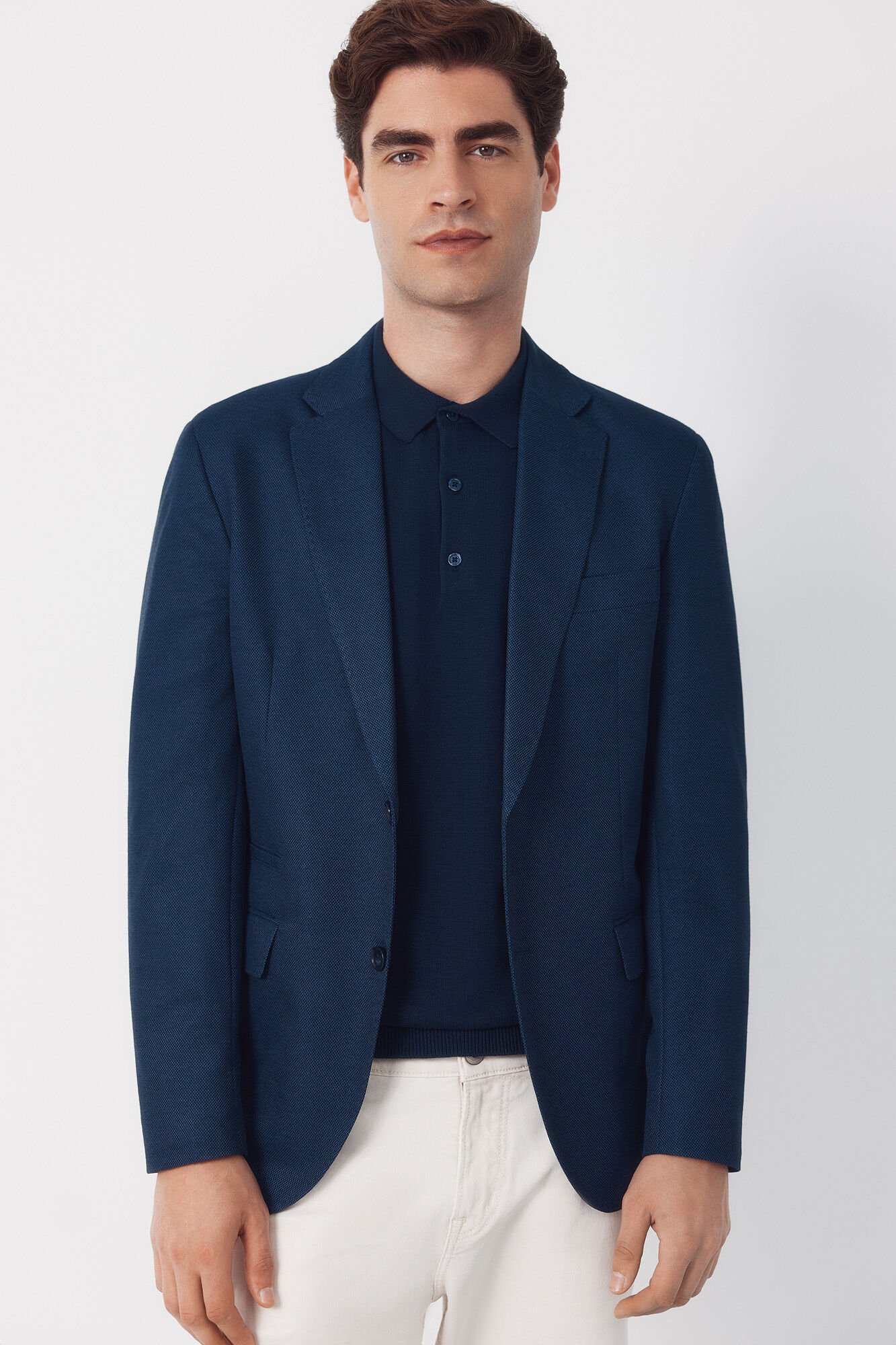 Cortefiel Jersey-knit blazer