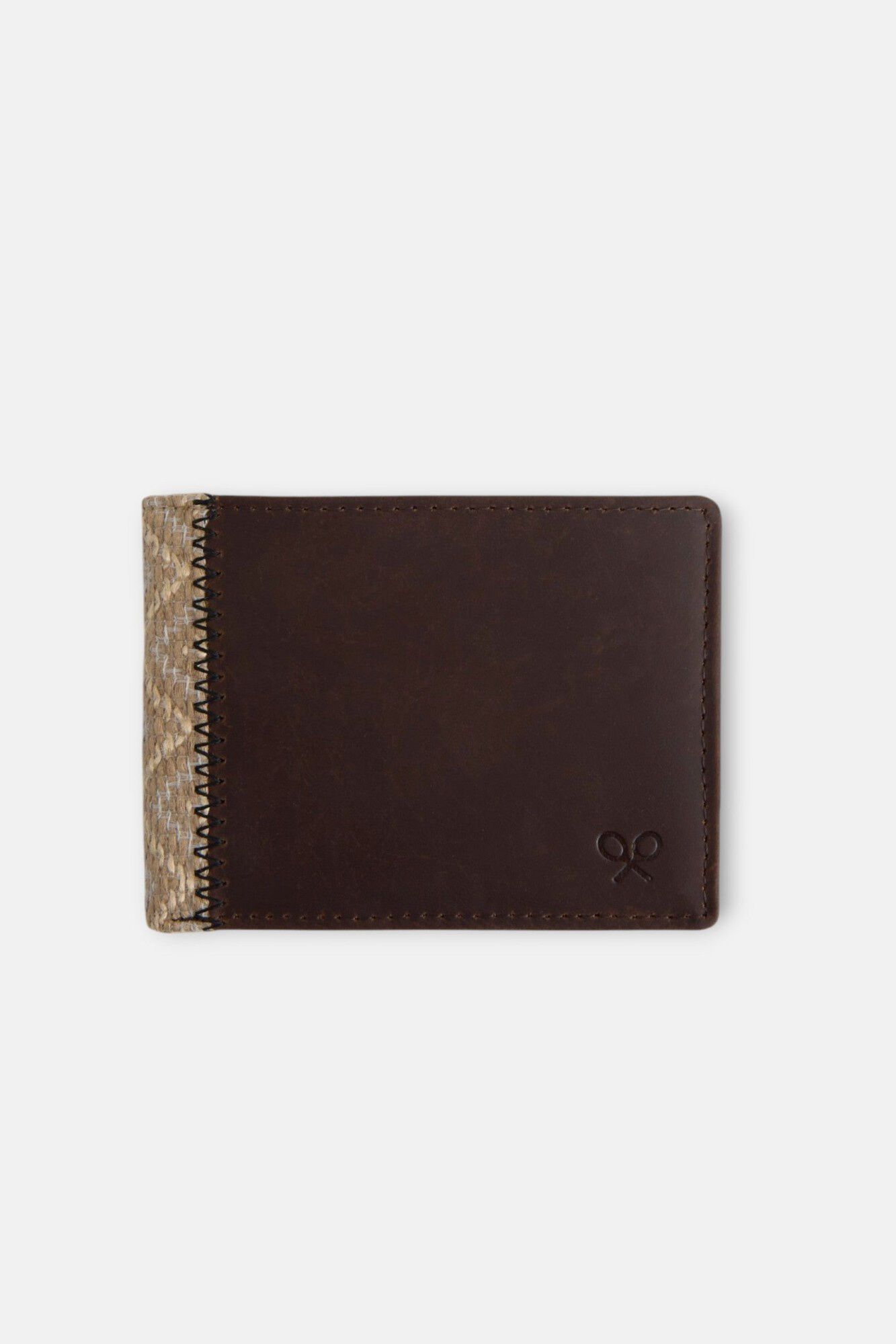 Silbon Cartera detalle &eacute;tnico piel