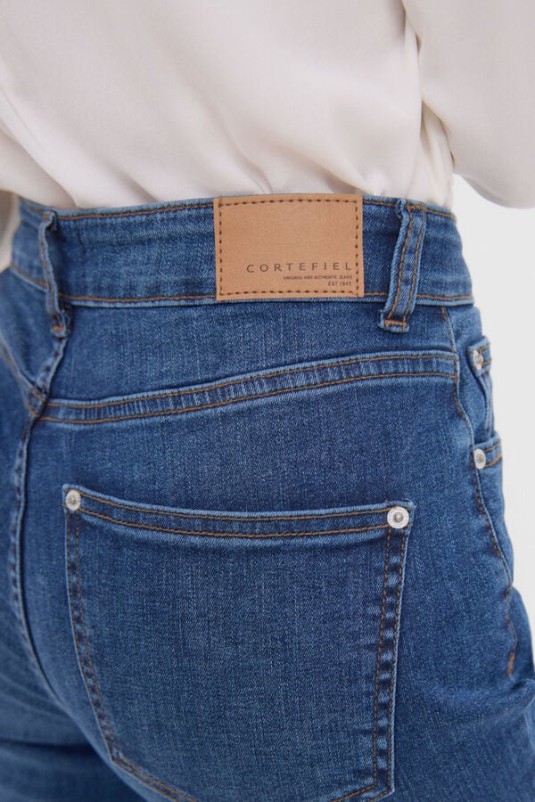 Cortefiel Mom jeans Blue