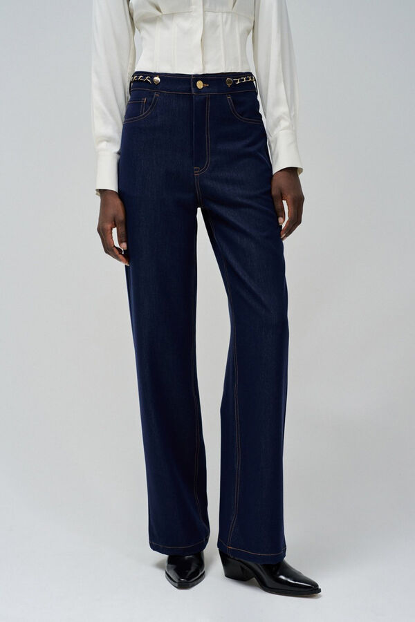 Salsa Jeans Light jeans with chain Blue