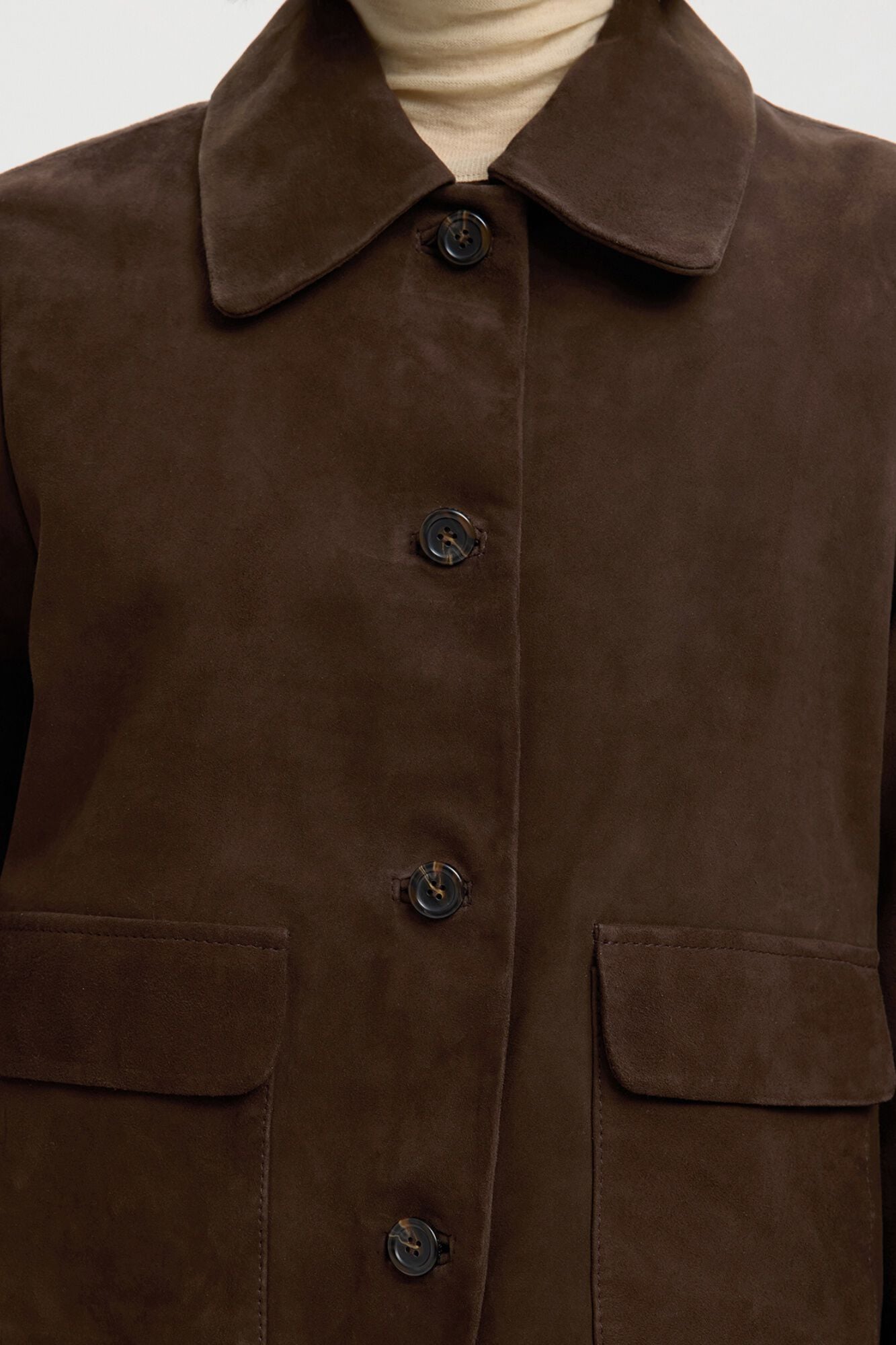 Selected Short suede jacket