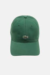 Lacoste Unisex Organic Cotton Twill Cap Green