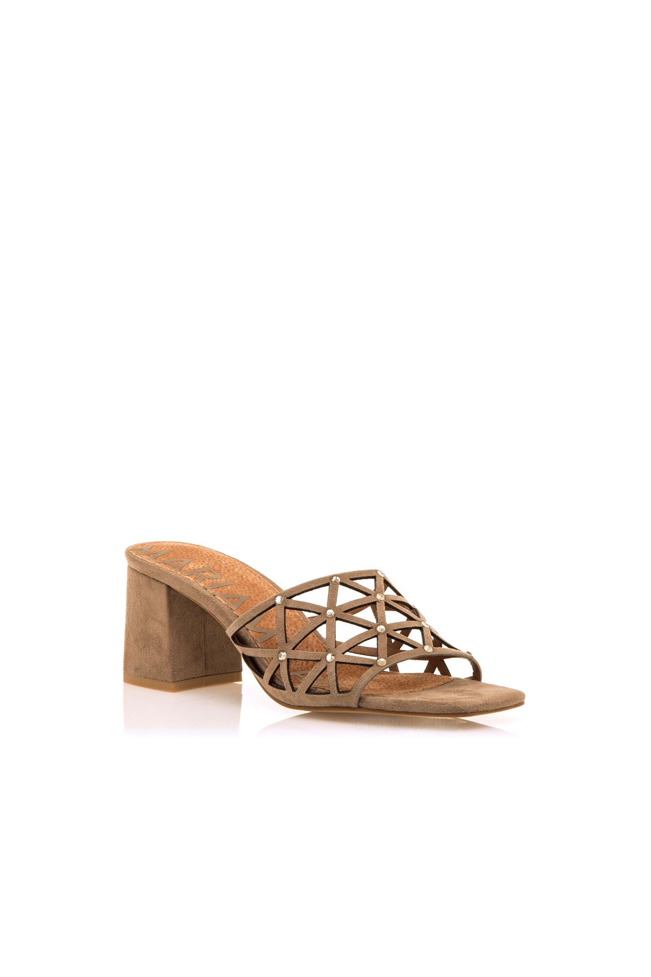 Maria Mare Woodit heeled sandal