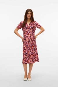 Vero Moda Vestido midi camiseiro