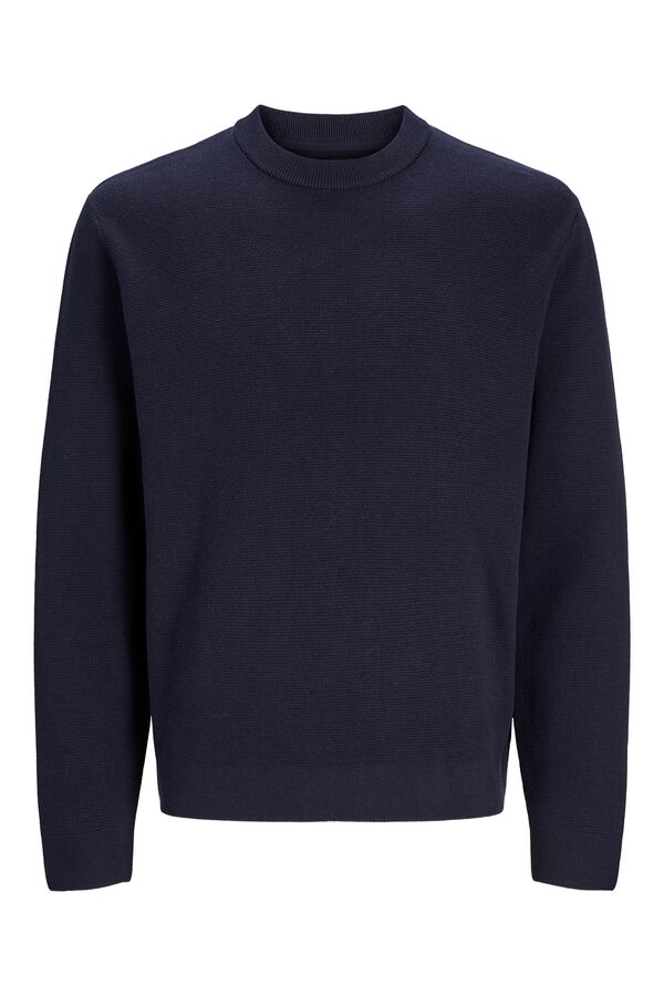 Jack & Jones Camisola relaxed em algod&atilde;o Azul