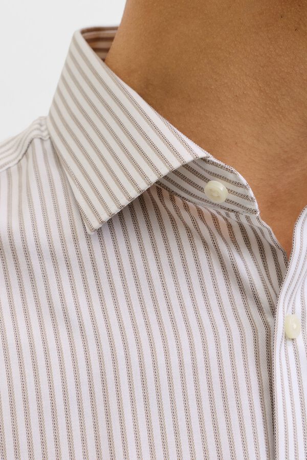 Jack & Jones Camisa em algod&atilde;o org&acirc;nico slim Impress&atilde;o