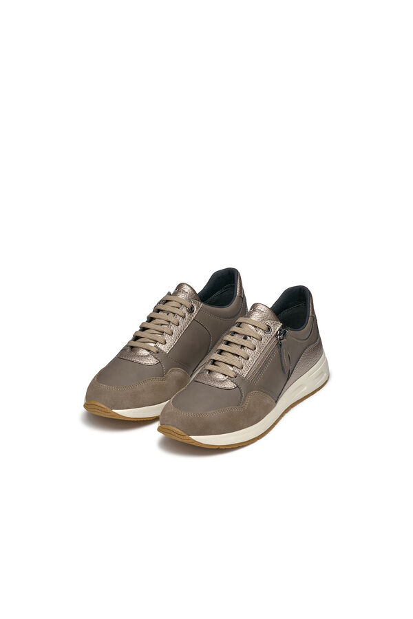 Cortefiel Deportiva low cut de mujer Beige