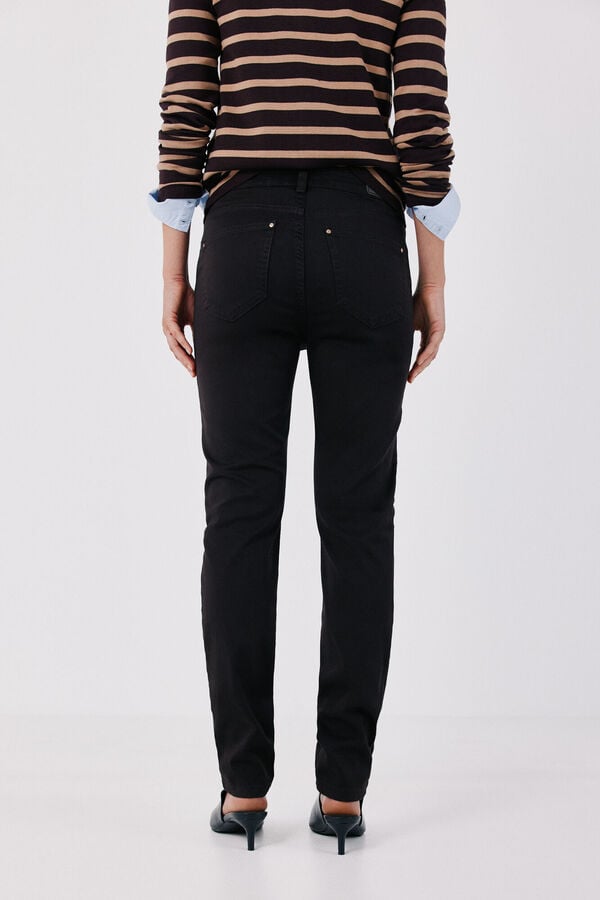Cortefiel Jeans Sensational Pitillo Color Marr&oacute;n oscuro