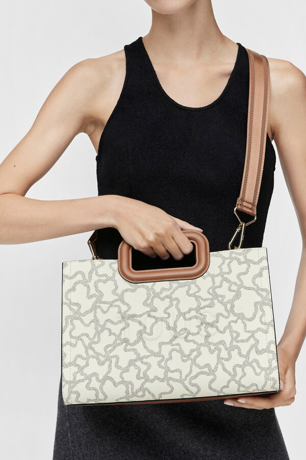 Tous Shopper mediano Amaya Kaos Icon Beige