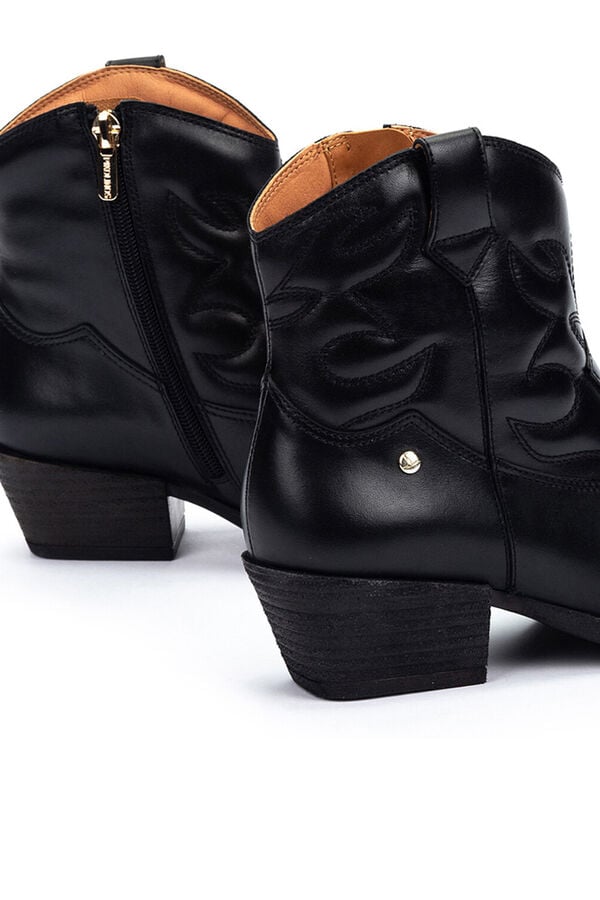 Pikolinos Botins de salto alto Preto