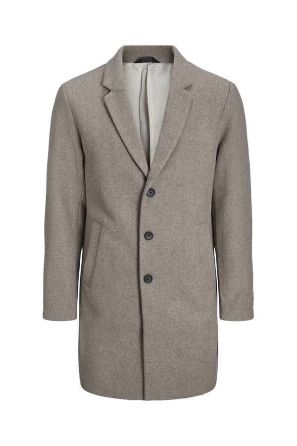 Jack & Jones Sobretudo curto Cinzento