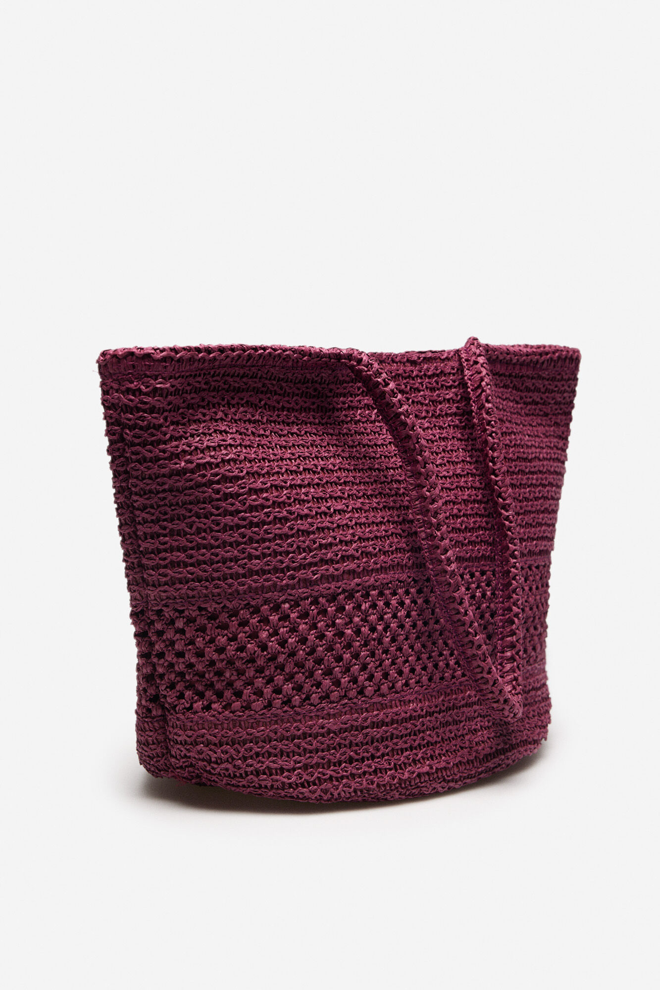 Bolso best sale rafia cortefiel