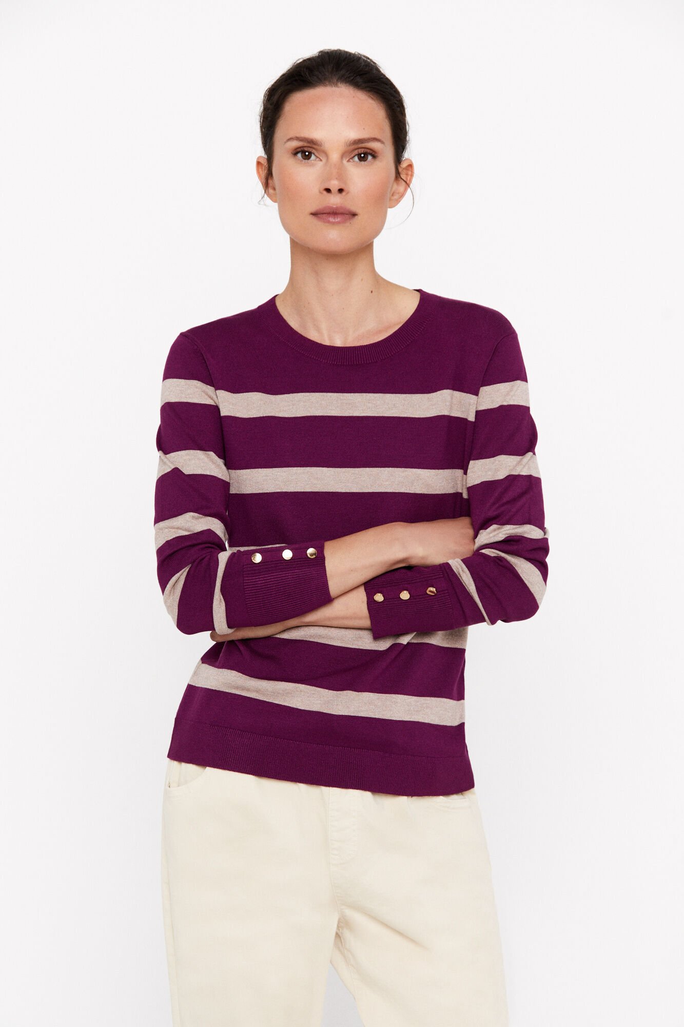 Burgundy fine knit jumper online