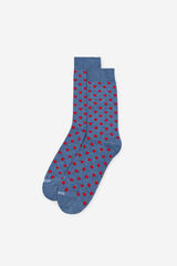 Cortefiel Motif socks gift box Blue