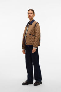 Vero Moda Cazadora corta acolchada con contraste
