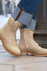 Panama Jack Flat women's boot Beige