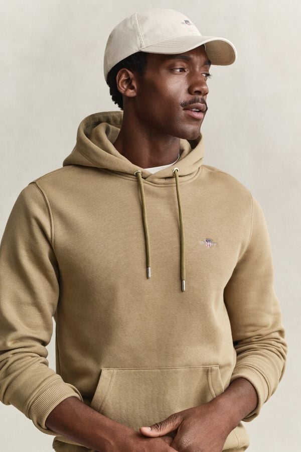 Gant Sweatshirt com capuz Tostado