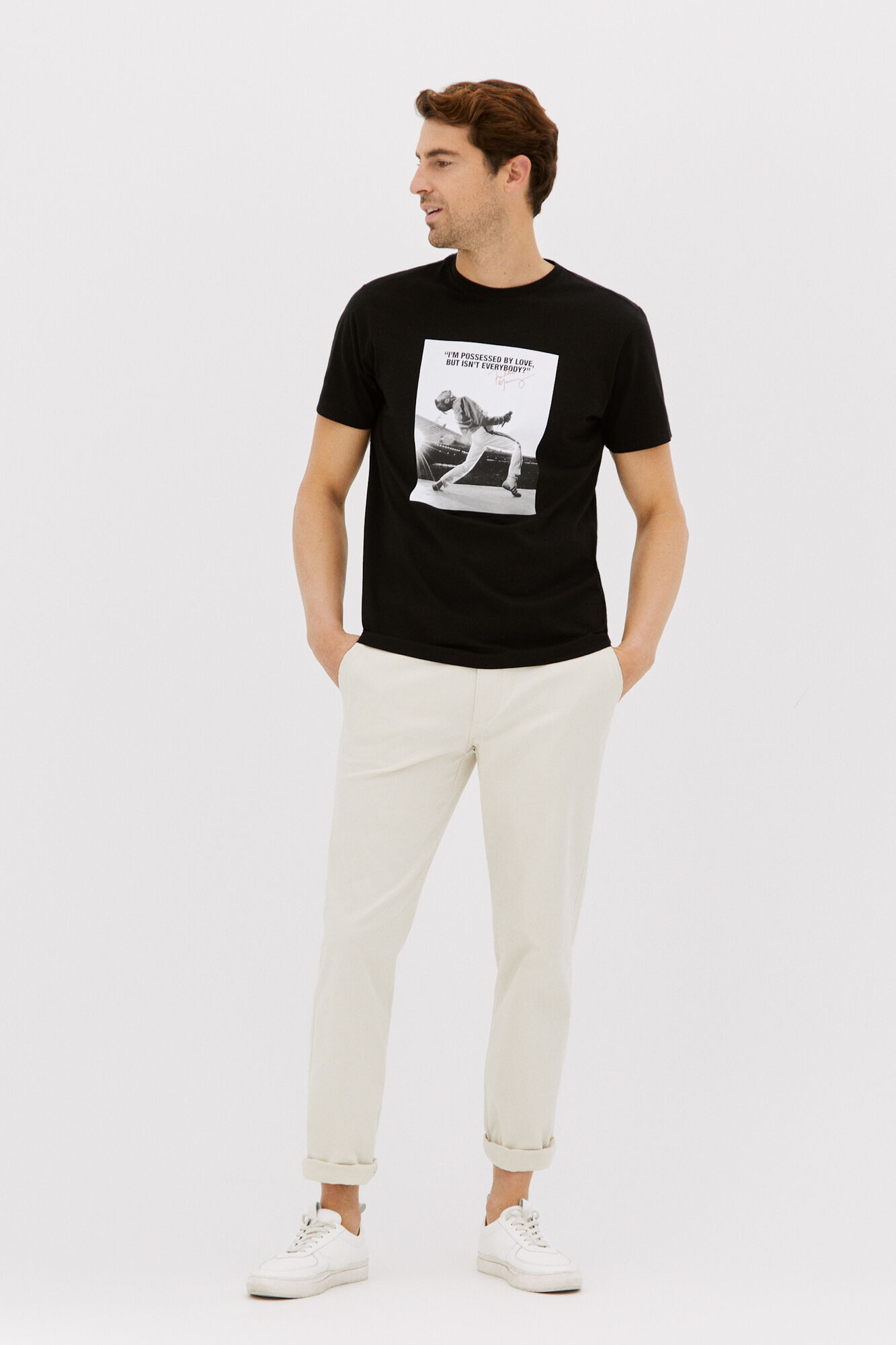 Zara freddie hotsell mercury t shirt