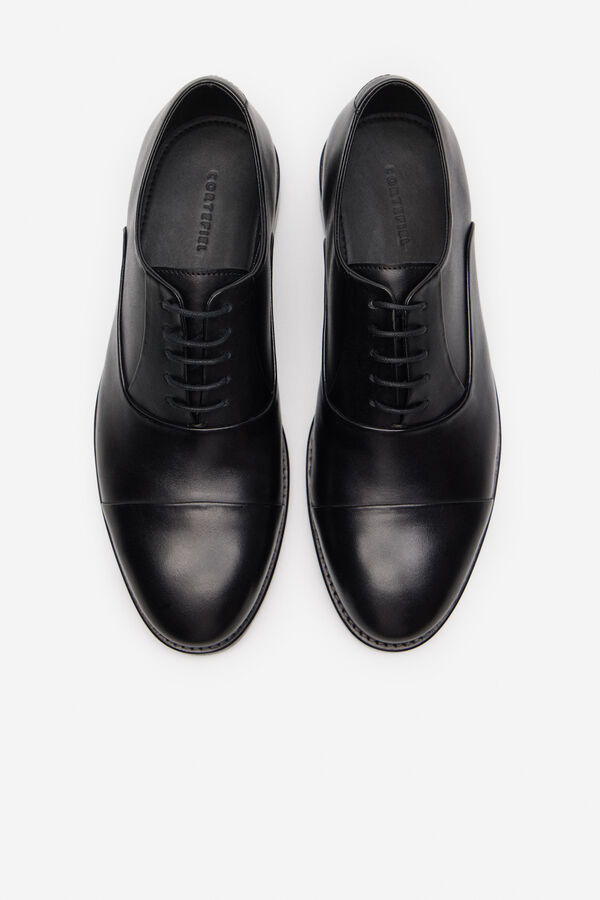 Cortefiel Lace-up dress shoe Black
