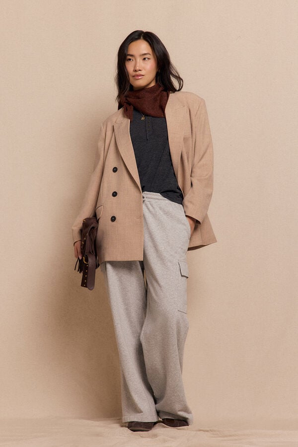 Slowlove Top baker Grey