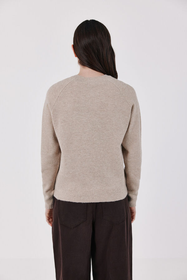 Cortefiel Soft touch jumper Nude