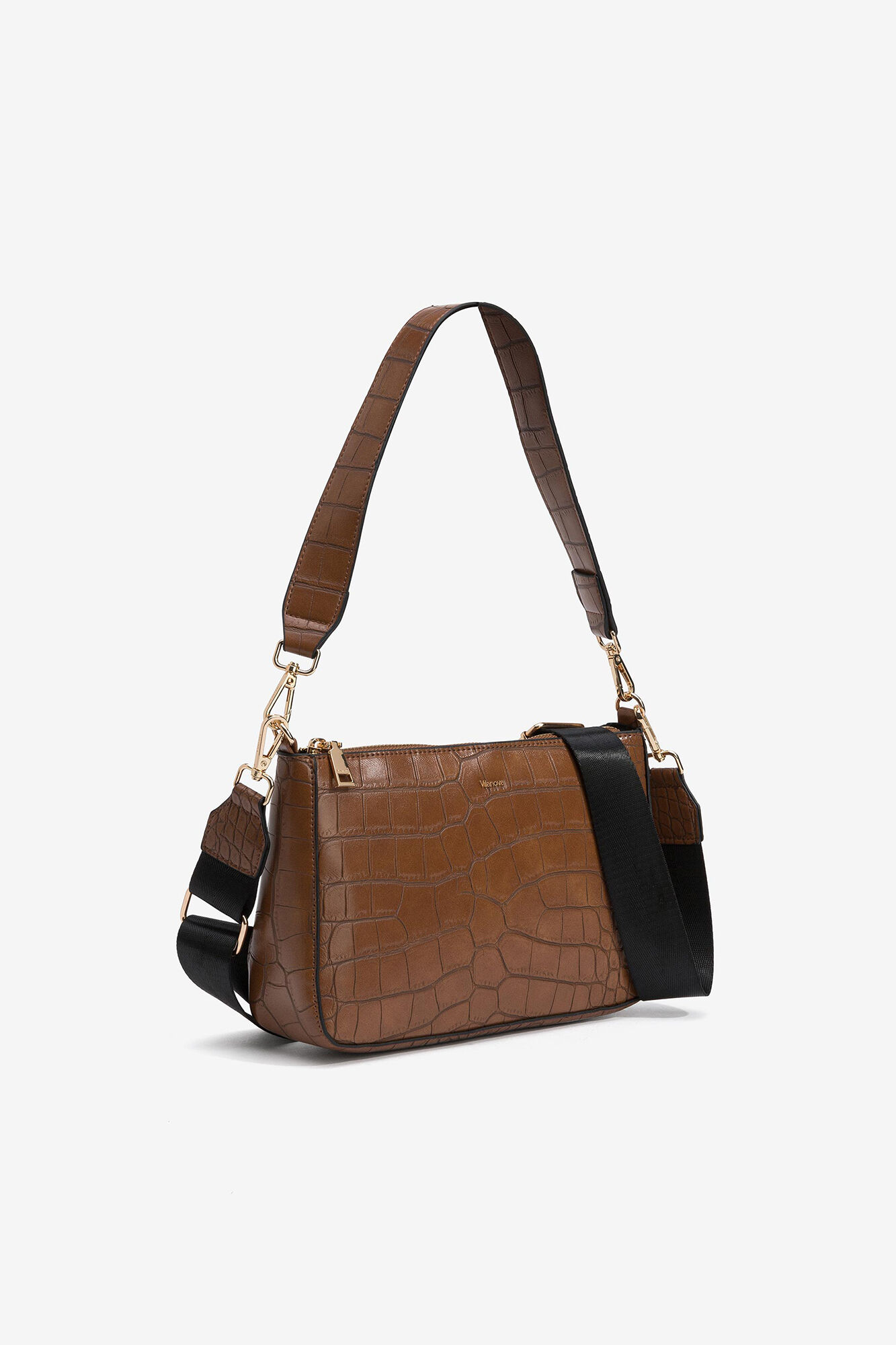 Mock croc shoulder bag 2025
