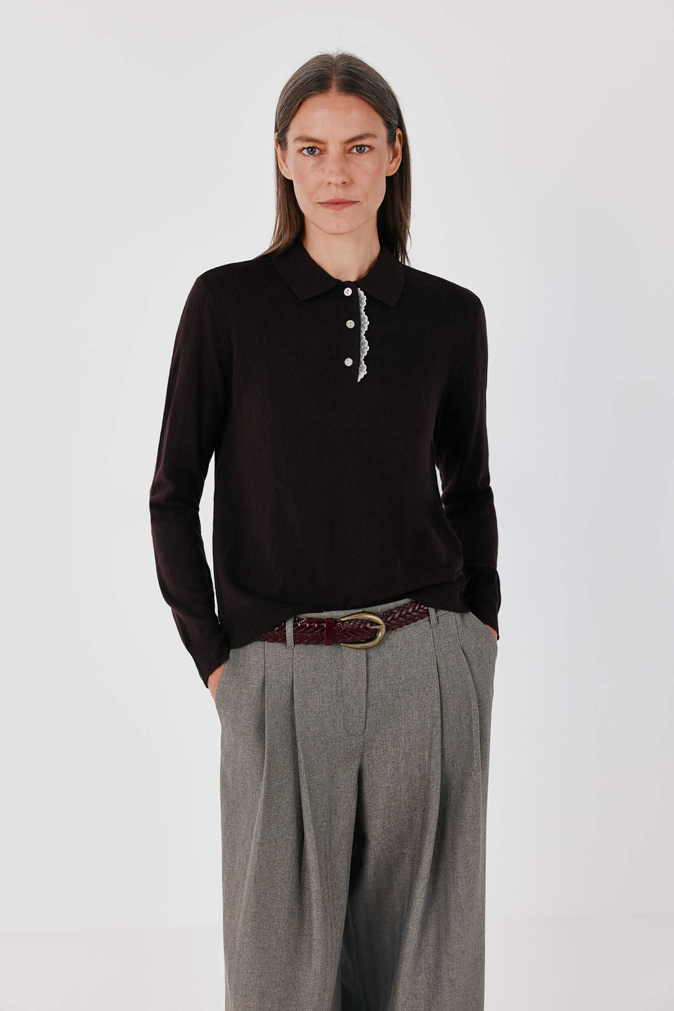 Cortefiel Jersey polo aplique