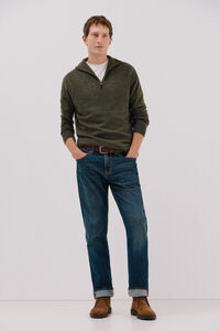 Cortefiel Lambswool wool with open neck