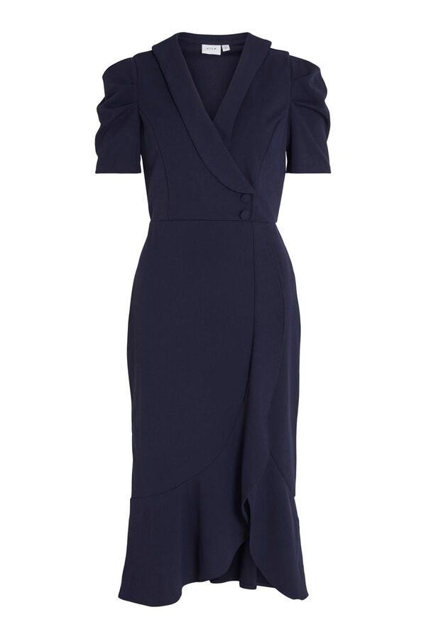 Vila midi party dress Navy