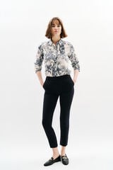 Caroll Camisa de algod&atilde;o Impress&atilde;o