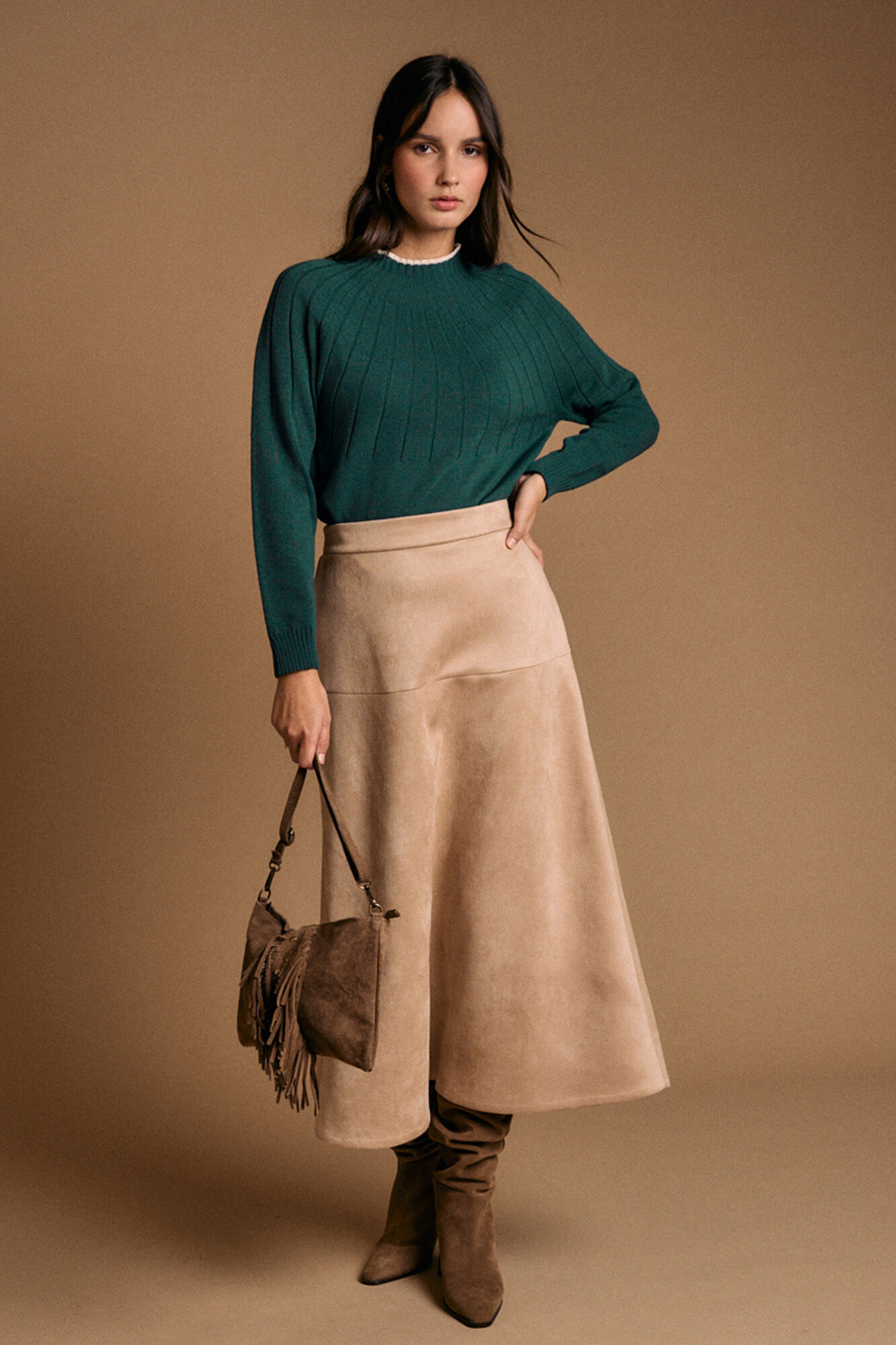 Pol&iacute;n Et Moi Camisola verde Iria