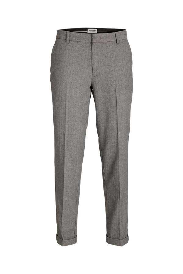 Jack & Jones Cotton regular chinos Grey