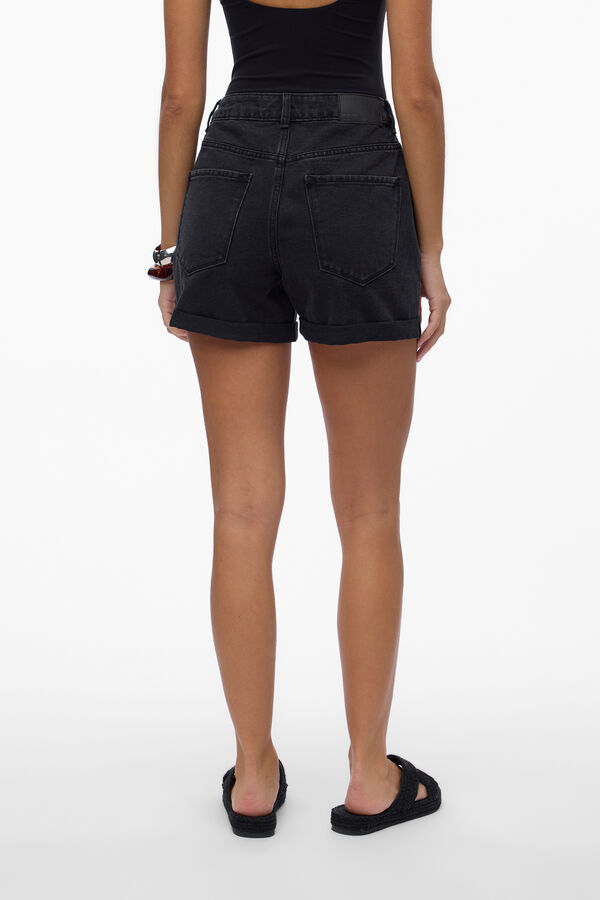 Vero Moda Calções denim Preto