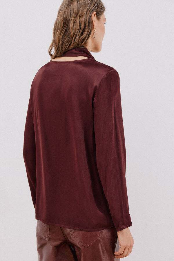 Cortefiel Bow bow or tie Maroon