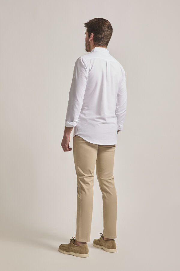 Street Monkey Camisa oxford  Branco